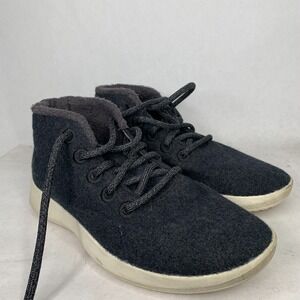 Allbirds Wool Runners Up‎ Mizzles 8 Black Wool Casual